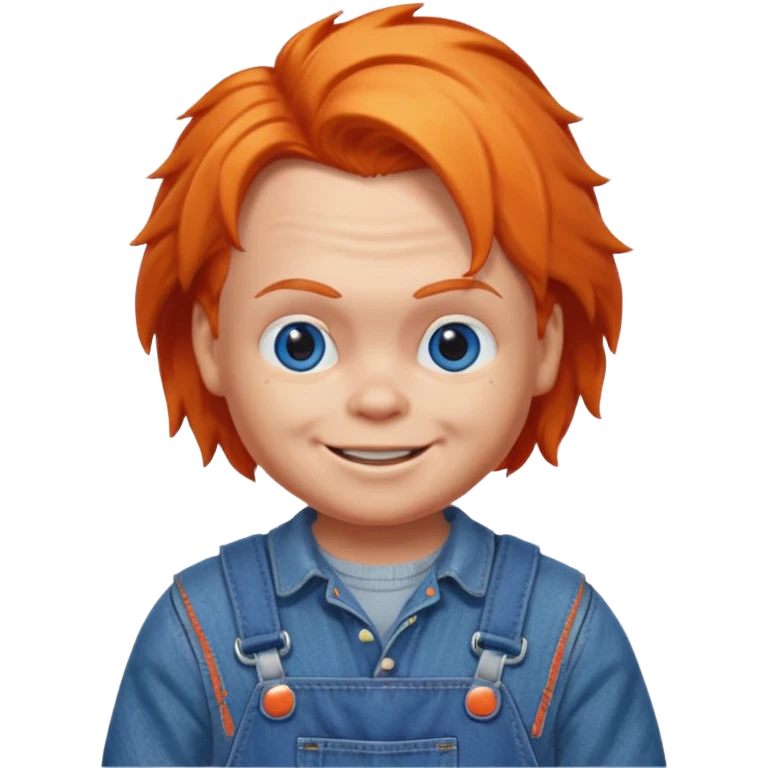 Quiero que me crees un emoji de Chucky emoji