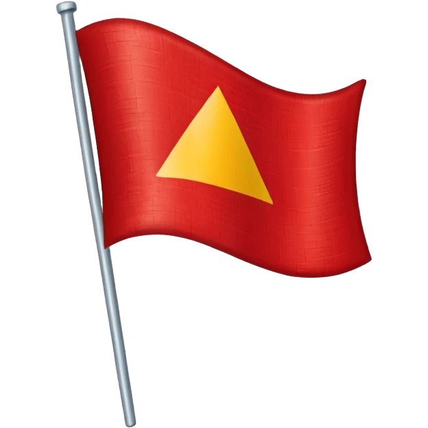 triangular flag emoji