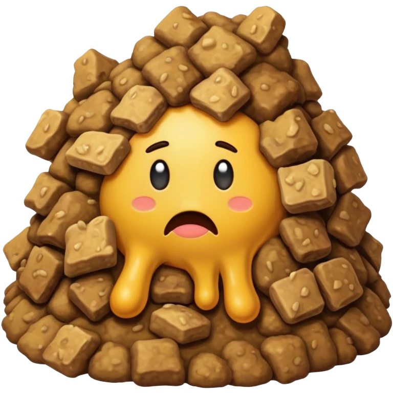 Drunk poop  emoji