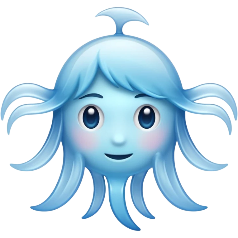 мозок навколо білий туман Ios стиль  emoji