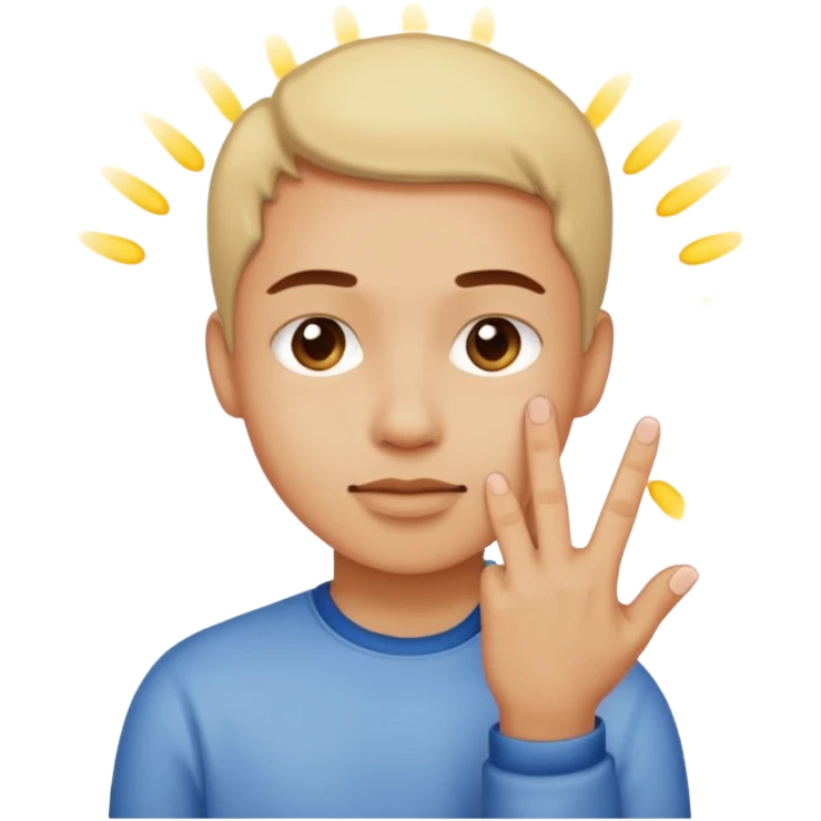 Rubbing fingers together asking for money emoji