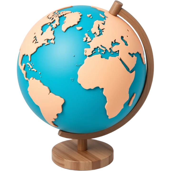 pastel globe emoji