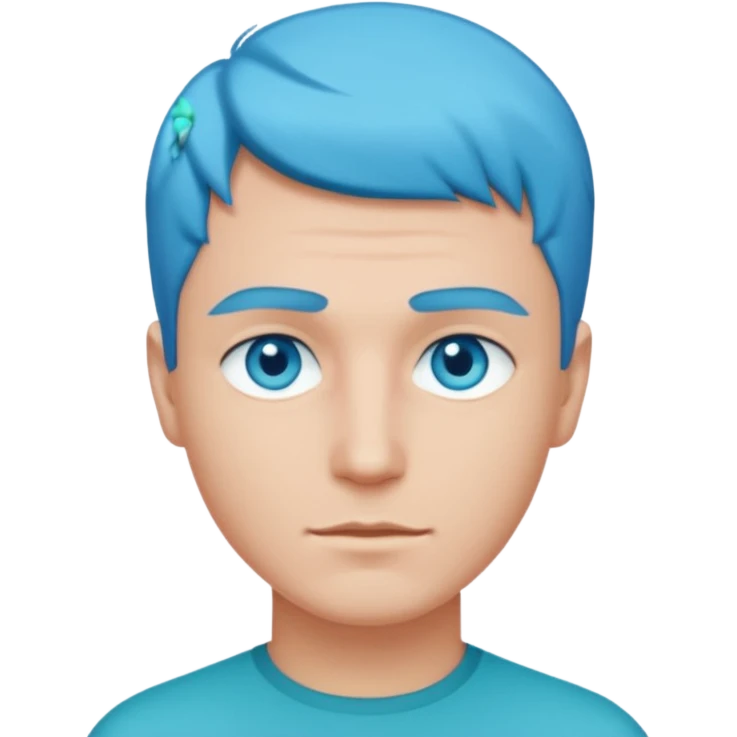 🩵+🔵+♂️ emoji