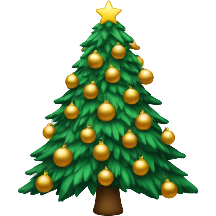 Christmas tree emoji