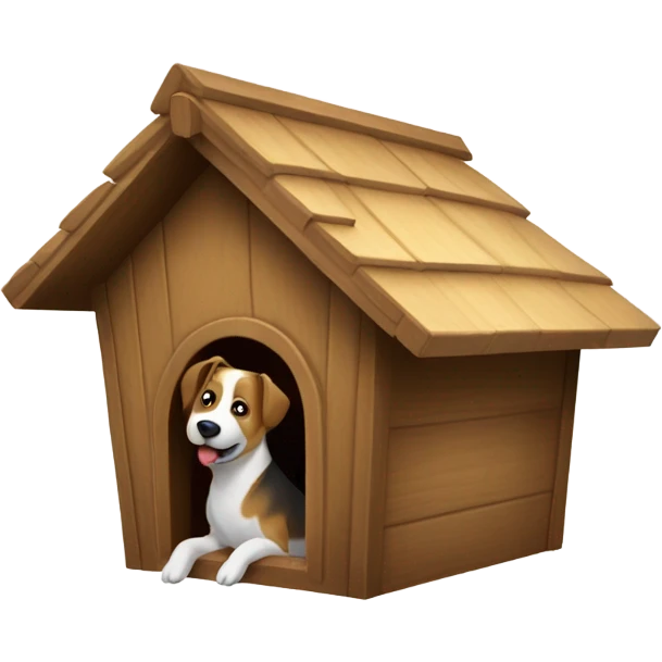 Dog house emoji