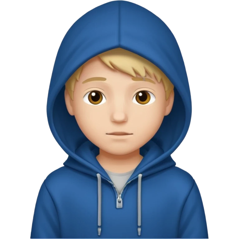 создай парня It в капюшоне emoji