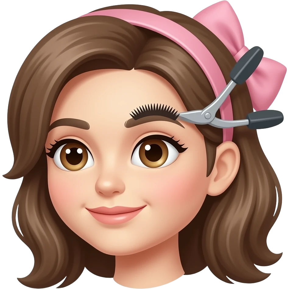 eyebrow lamination tool emoji