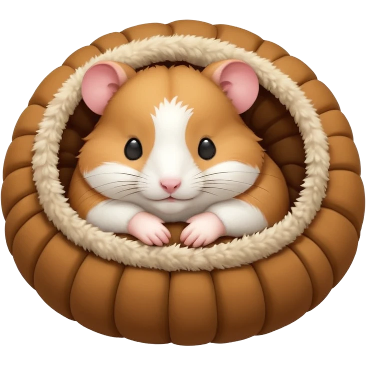 Hamster sleeping  emoji