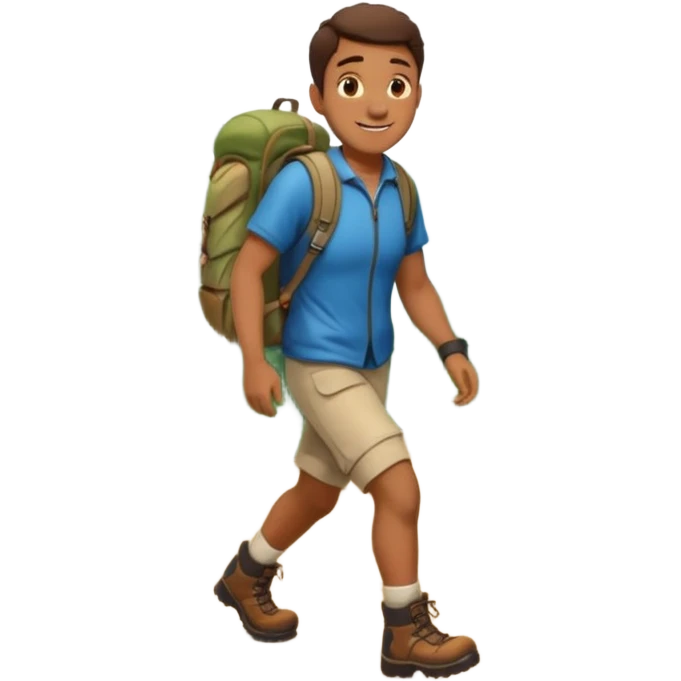 Forest Path Walker man emoji