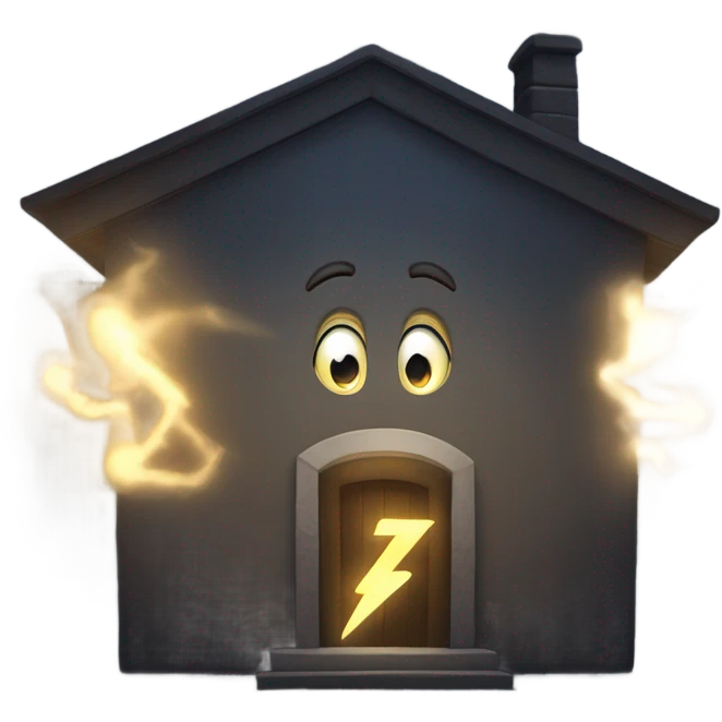 Lightening power outage emoji