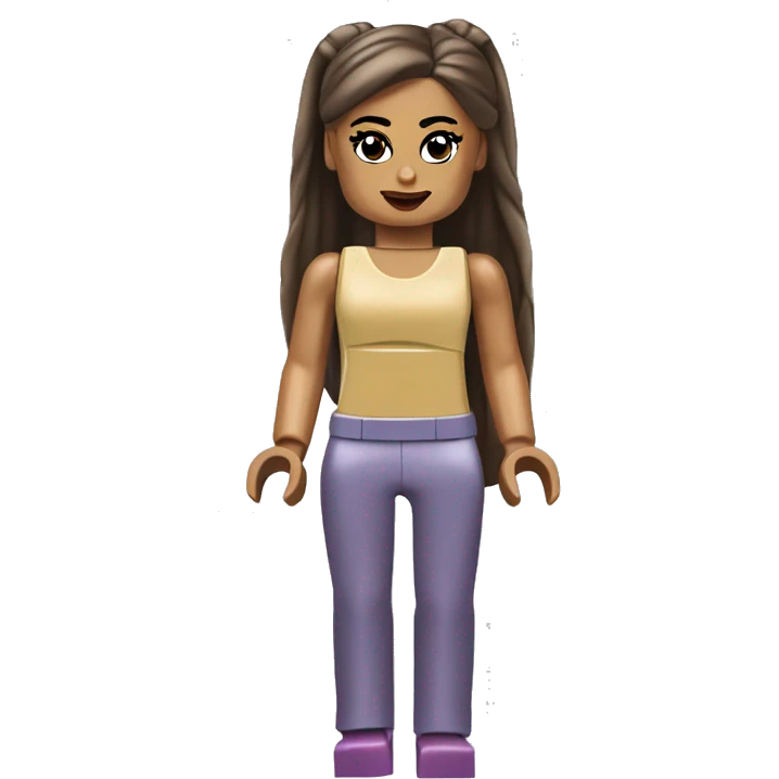 ARIANA GRANDE lego full body emoji
