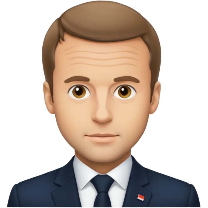 Emmanuel Macron emoji