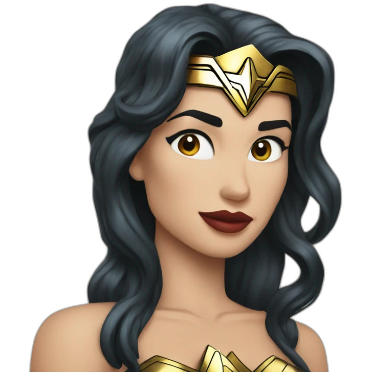 Comics wonder woman emoji