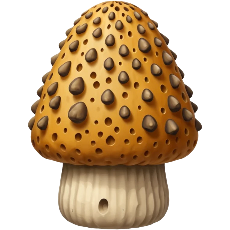 Morel mushroom emoji