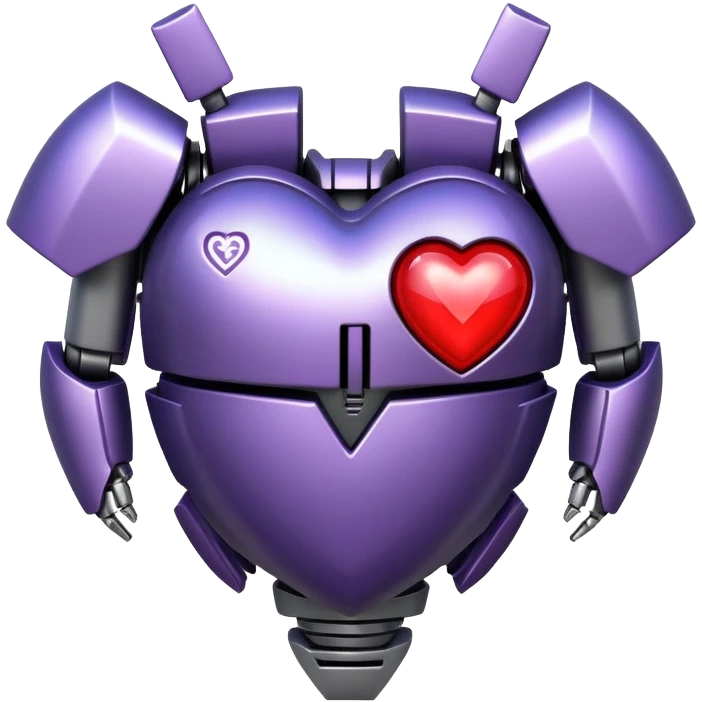 decepticon robot heart emoji