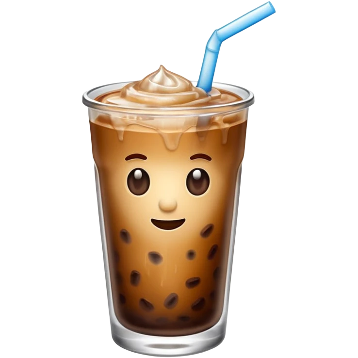 Iced coffee  emoji