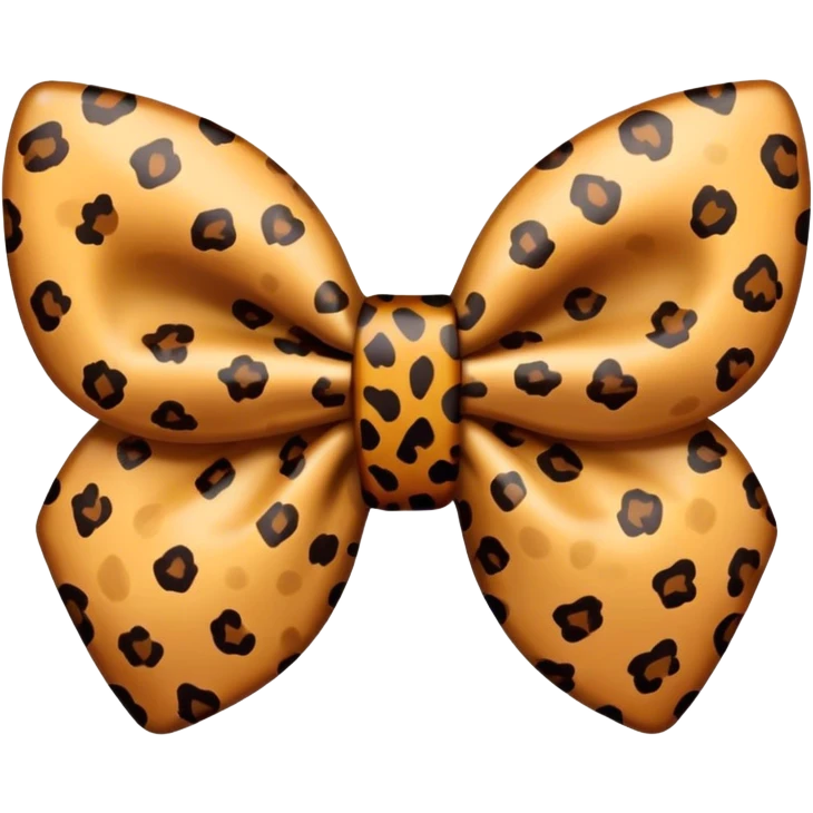 leopard bow emoji