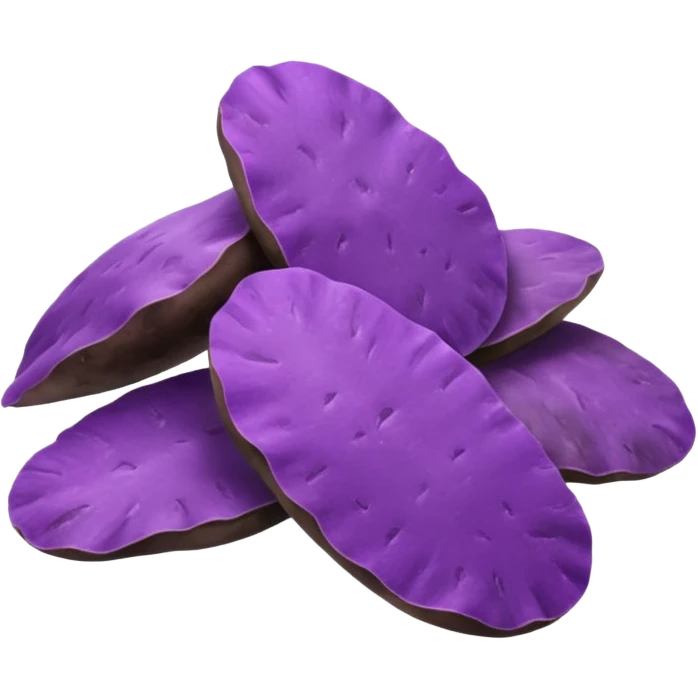 purple potato chips emoji