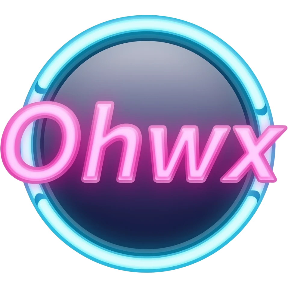 Email neon sign emoji