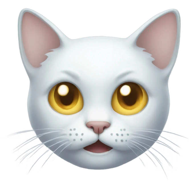 ghost cat emoji