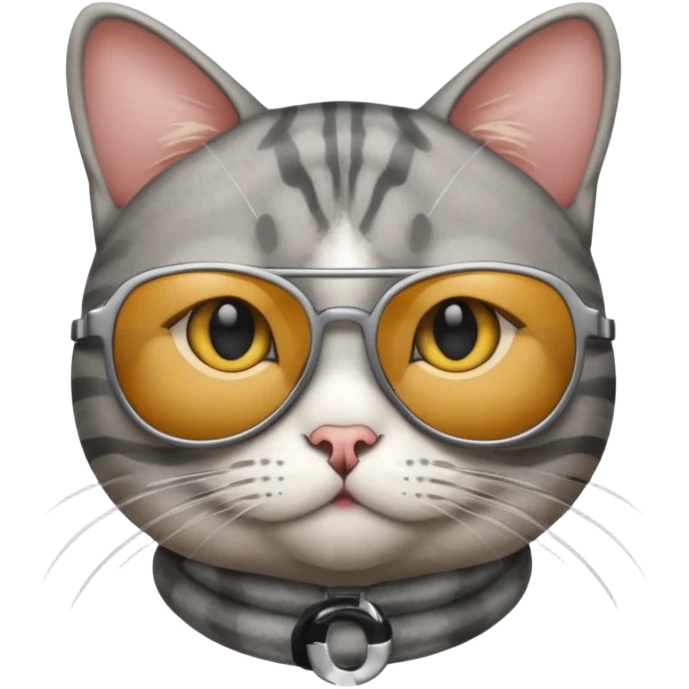 Cat wearing sunglasses emoji