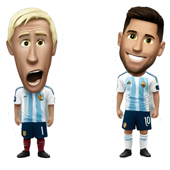 Cr7 wining messi emoji