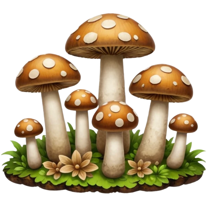 Mushroom Cluster emoji