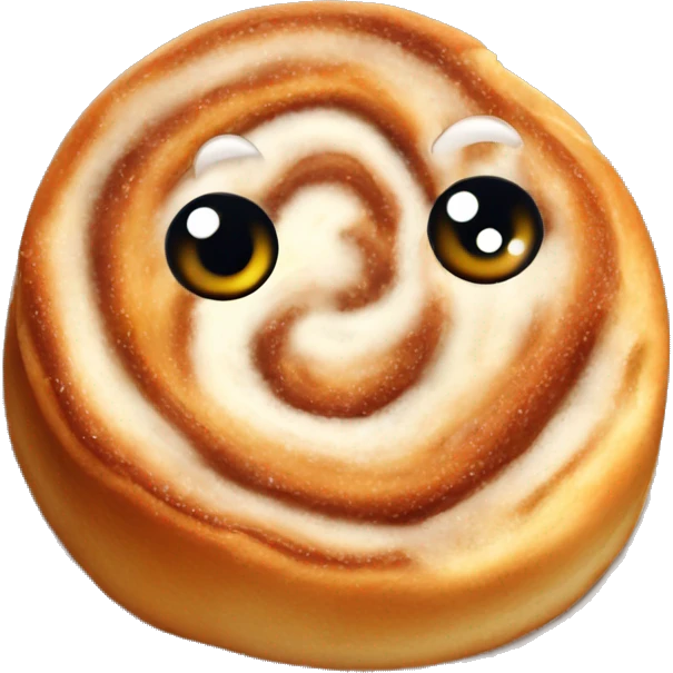 Cinnamon roll emoji
