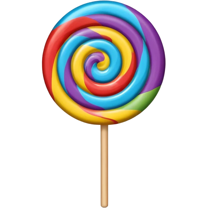 single color sphere lollipop emoji