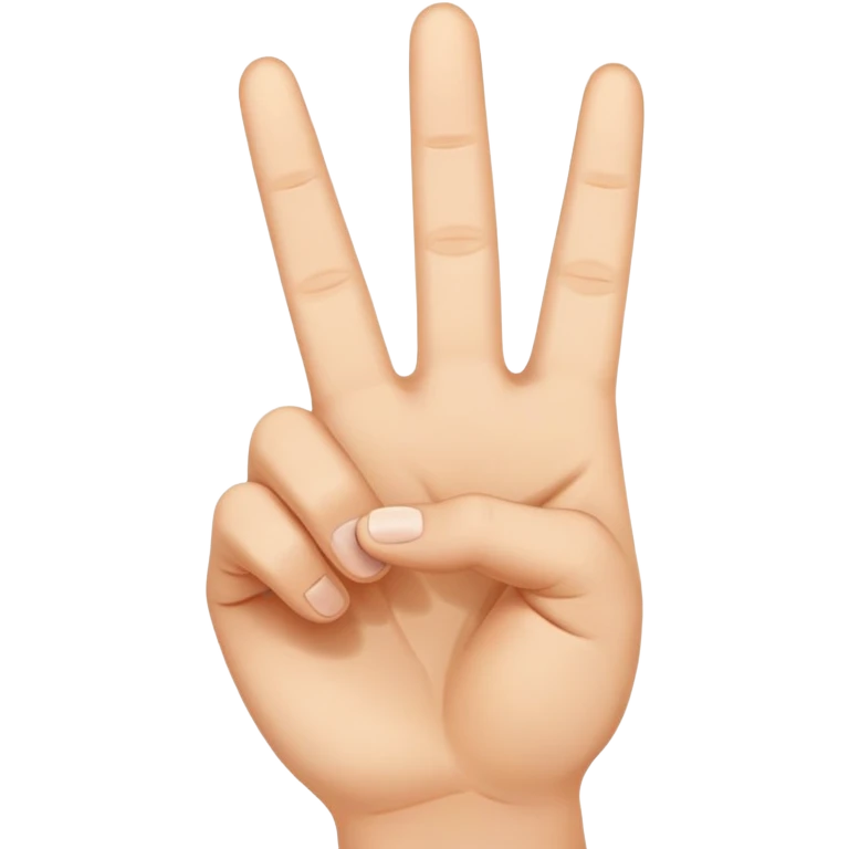 peace sign hand gesture emoji