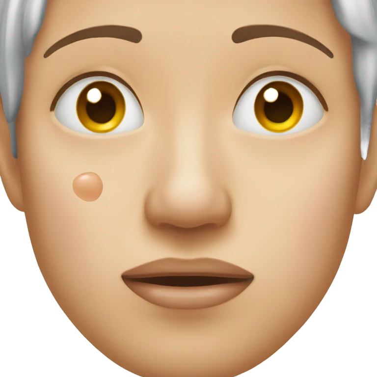 Pimple on face emoji