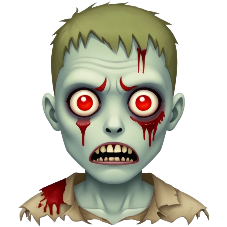A high zombie  emoji