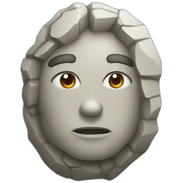 stone emoji