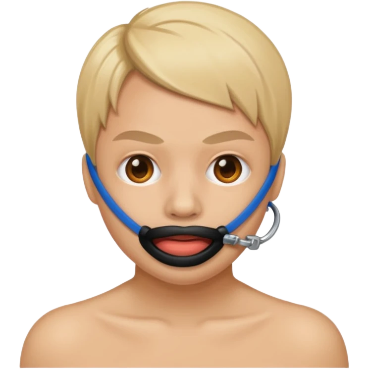 Ballgagged emoji