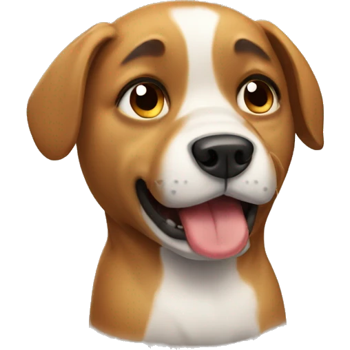 Dog thats crying emoji