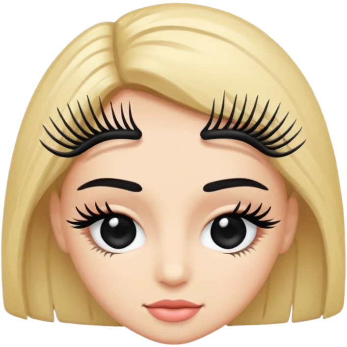 lashes brush emoji