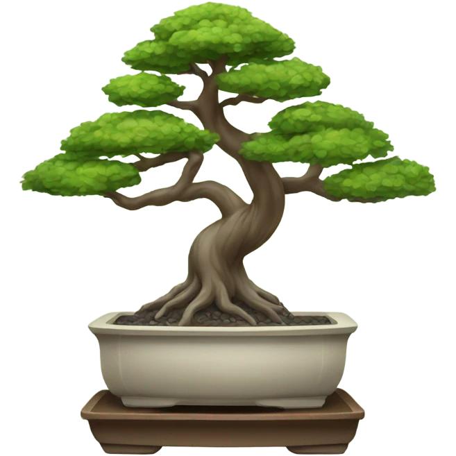 Bonsai tree emoji