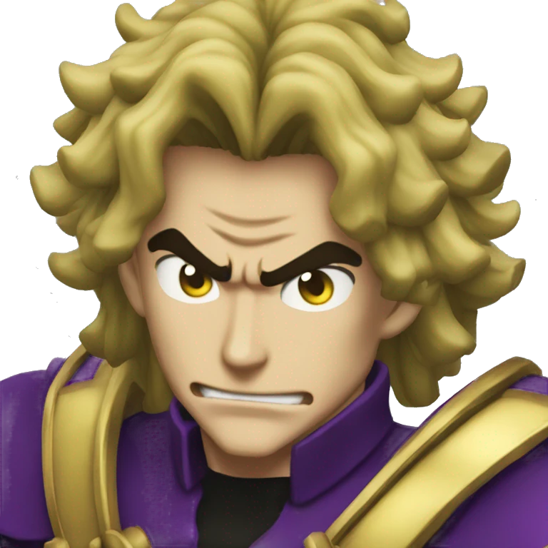 dio from jojos bizzare adventure emoji