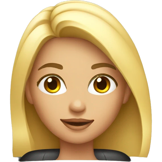 a beautiful girl driving a car emoji