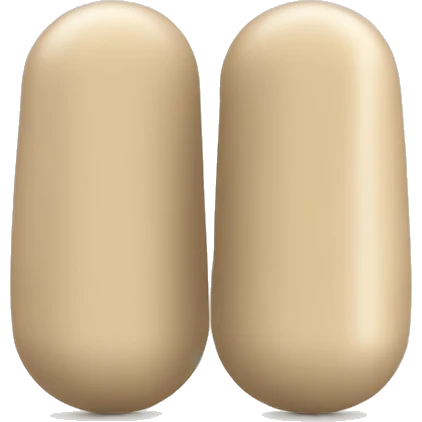 beige protective earplugs  emoji