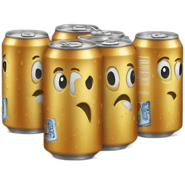 six pack beer emoji