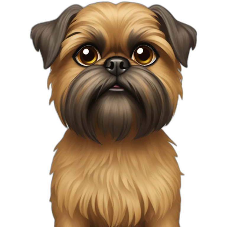 Brussels griffon dog emoji