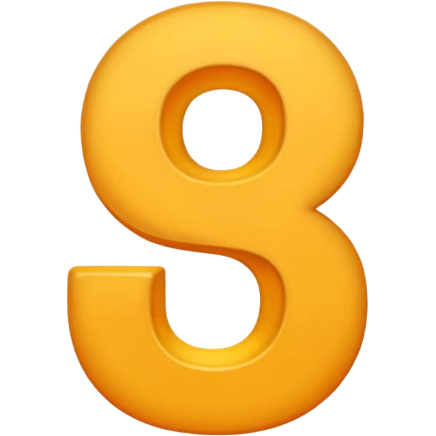 Numbers 9 on a black background emoji