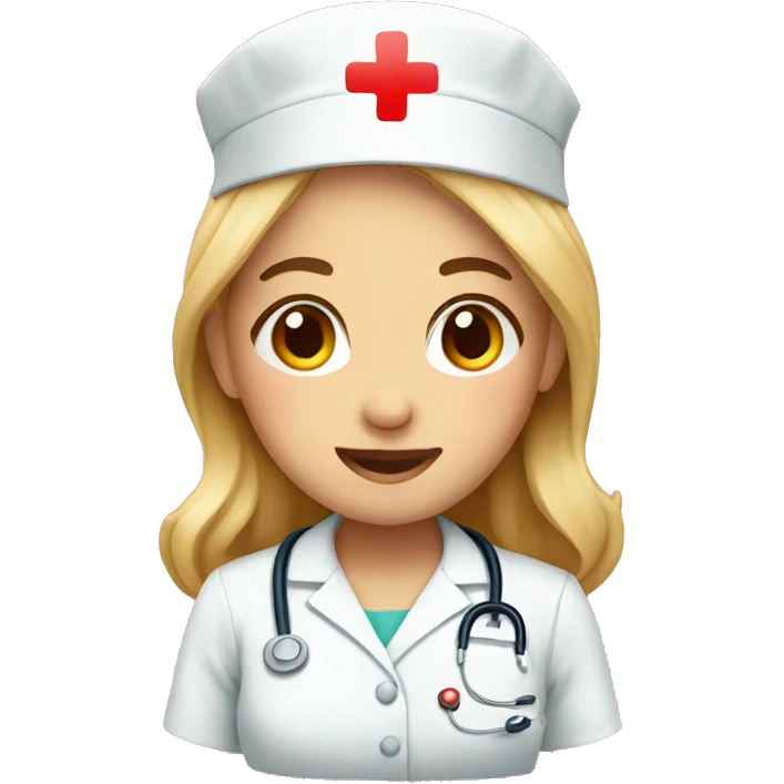 Cute nurse emoji emoji