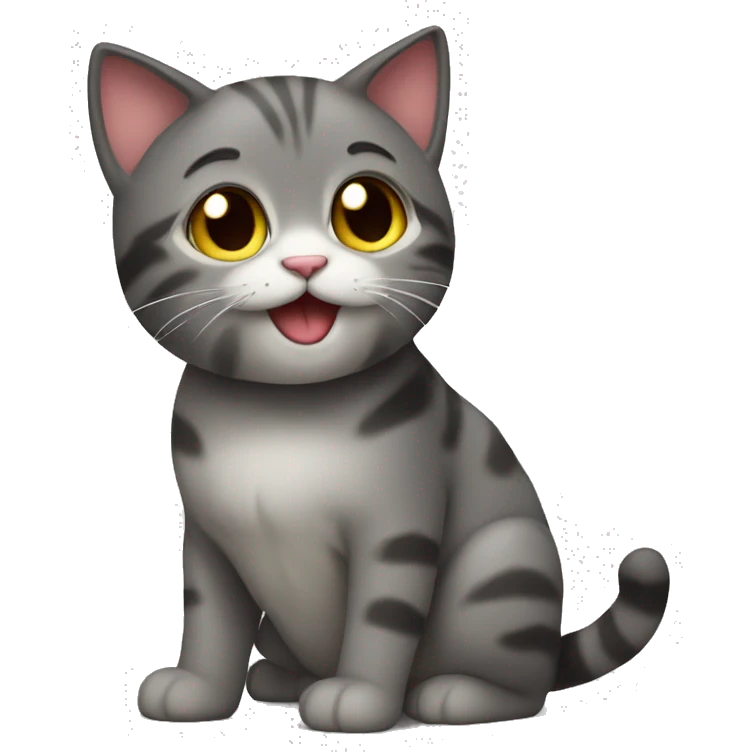i love cat :) emoji