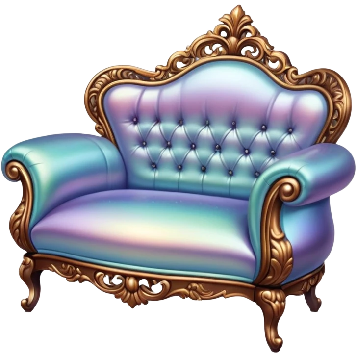 victorian iridescent furniture emoji