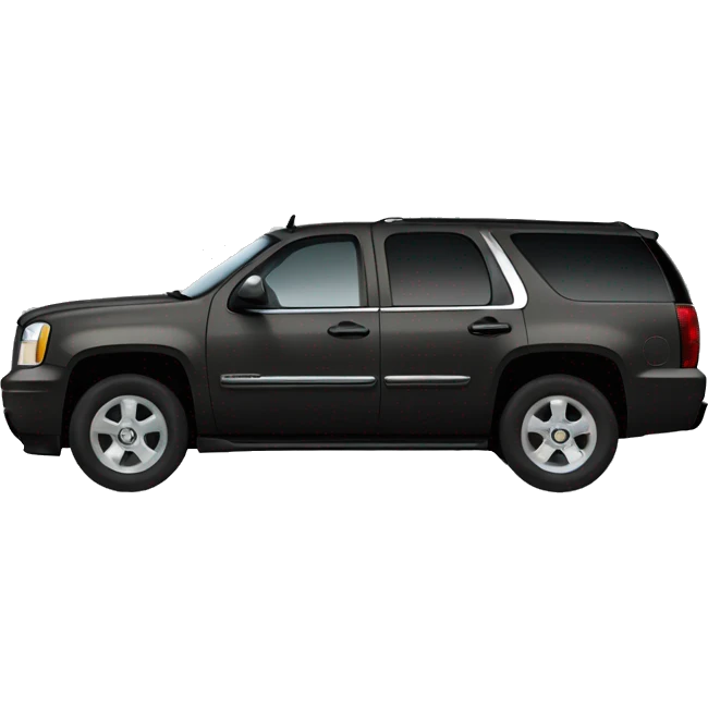 Black yukon gmc  emoji