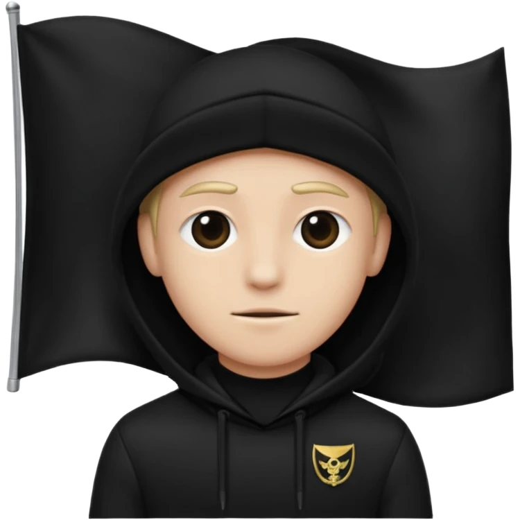 natos y waor bandera negra emoji