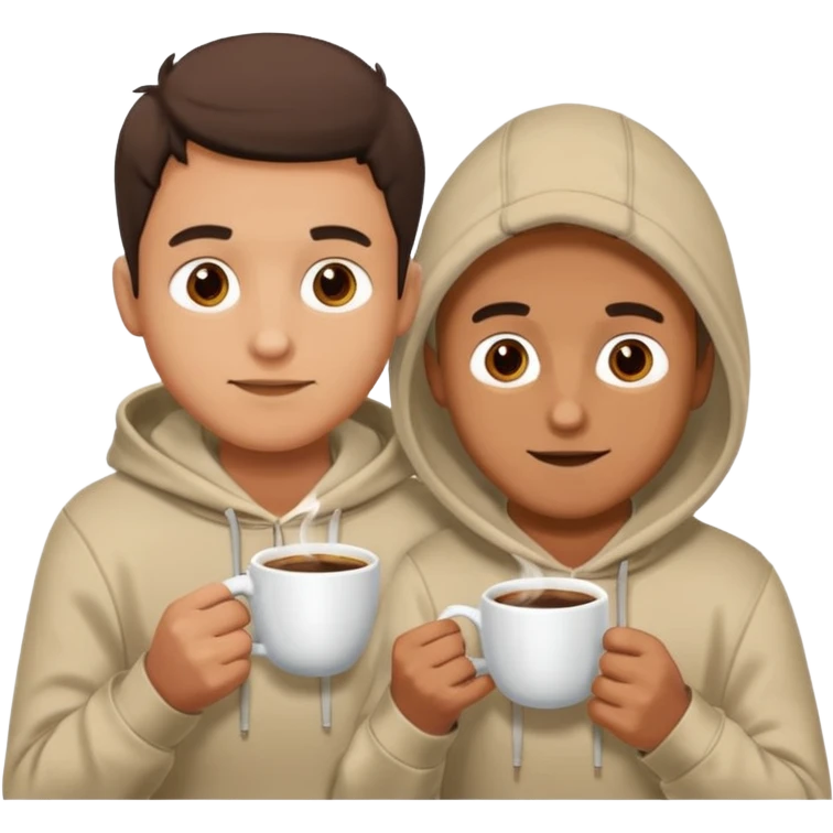Man all nighter with cousin emoji