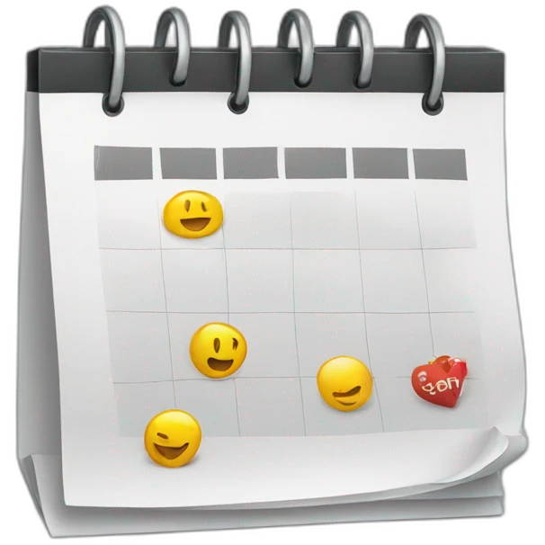 calendar emoji